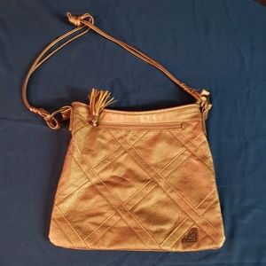 Roxy Gold Shoulder Bag